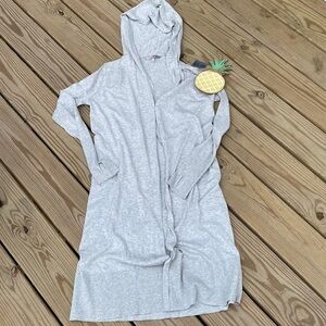 🍍ATHLETA HOODED LIGHT SWEATER 🍍36” length 🍍THUMB HOLES🍍SIZE XS🍍H-5